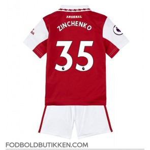 Arsenal Oleksandr Zinchenko #35 Hjemmebanetrøje Børn 2022-23 Kortærmet (+ Korte bukser)